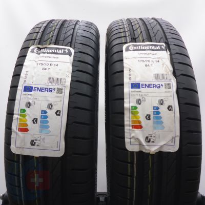 3. Opony 175/70 R14 4x CONTINENTAL 84T UltraContact Letnie 2024 