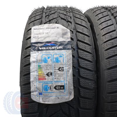 2. Opony 205/50 R16 2x VREDESTEIN 87H Wintrac Xtreme S Zimowe 2018 Jak Nowe
