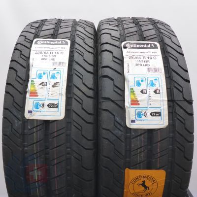 Opony 235/65 R16C 2x CONTINENTAL 115/113R ContiVan Contact 100 Letnie 2020 
