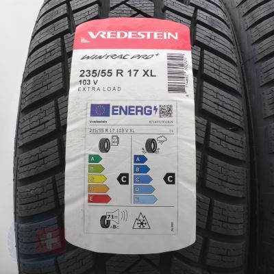 4. Opony 235/55 R17 4x VREDESTEIN 103V XL Wintrac Pro + Zimowe 2025 Nieużywane