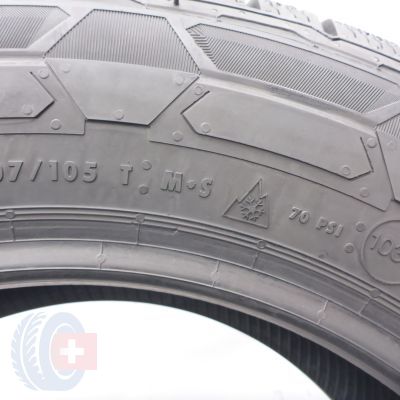 7. Opony 205/65 R16C 2x CONTINENTAL 107/105T VanContact Winter Zimowe 2022 9,8-9,6mm