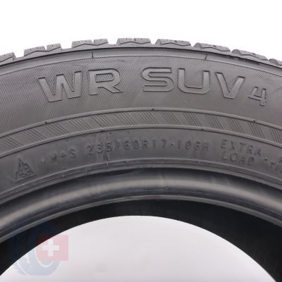 6. Opony 235/60 R17 4x NOKIAN 106H XL WR SUV 4 Zimowe 2019 7,2-7,8mm