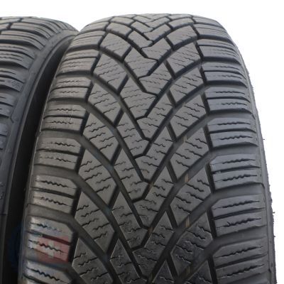 2. 4 x CONTINENTAL 185/60 R15 84T ContiWintercontact TS850 Zima 2015 6,5-7mm