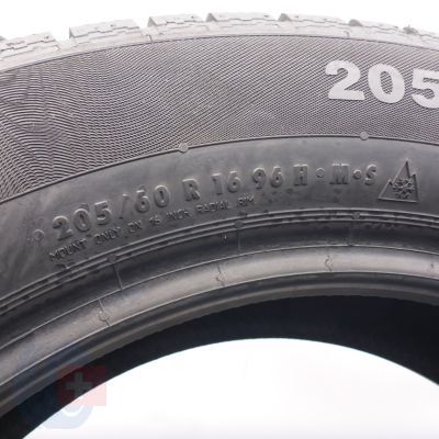 6. Opony 205/60 R16 2x CONTINENTAL 96H XL ContiWinterContact TS 830 P Zimowe 2021/23 8,8-8mm
