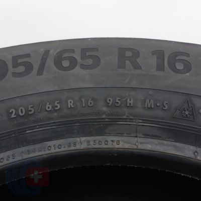 6. Opony 205/65 R16 2x CONTINENTAL 95H WinterContact TS 870 Zimowe 2022