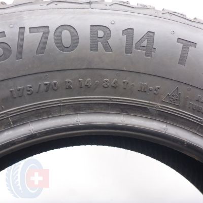 7. Opony 175/70 R14 4x CONTINENTAL 84T WinterContact TS 870 Zimowe 2022/23 