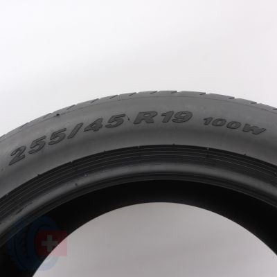 4. Opony 255/45 R19 2x PIRELLI 100W PZero MO Letnie 2022 7,2-7,5mm