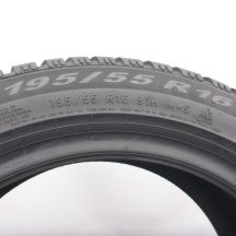 4. Opony 195/55 R16 2x PIRELLI 91H XL Winter 2 Cinturato Zimowe 2022 7,8mm