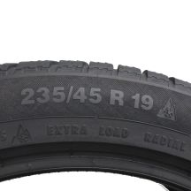 6. Opony 235/45 R19 4x CONTINENTAL 99V XL ContiWinterContact TS830P MO Zimowe 2016, 2019 6,2-7mm