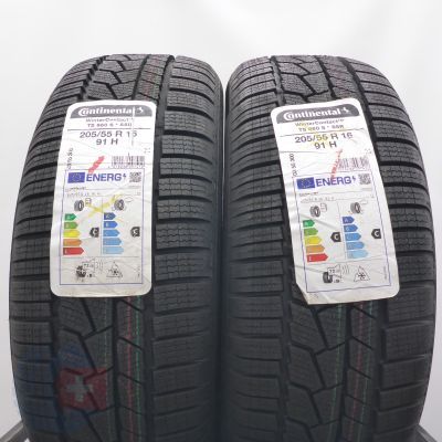 5. Opony 205/55 R16 4x CONTINENTAL 91H WinterContact TS 860 S RFT BMW Zimowe 2023