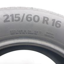5. Opony 215/60 R16 4x CONTINENTAL 95V EcoContact 6 Letnie 2022 6-6,2mm