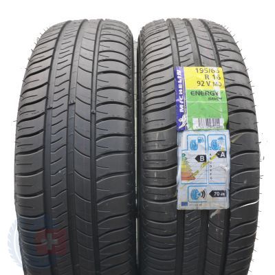Opony 195/65 R16 2x MICHELIN 92V Energy Saver MO Letnie 2016 Nieużywane 