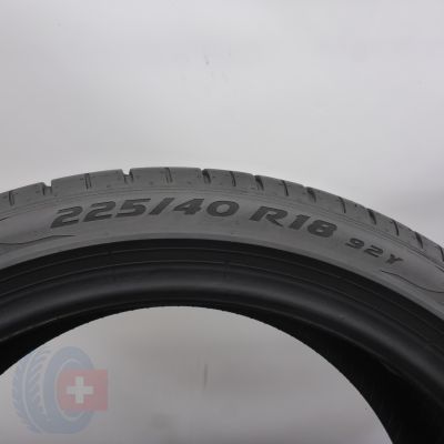 6. Opony 225/40 R18 2x PIRELLI 92Y XL P Zero A0 Letnie 2024 6,5-6,2mm