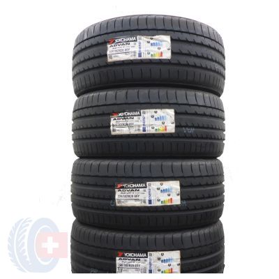 Opony 225/30 ZR20 4x YOKOHAMA 85Y XL Advan Sport V105 Letnie 2021 Jak Nowe