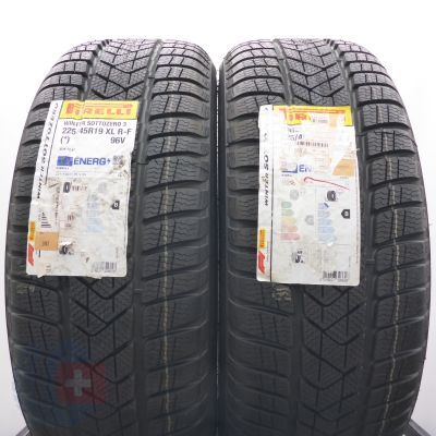 Opony 225/45 R19 2x PIRELLI 96V XL Winter Sottozero 3 RFT BMW Zimowe 2024