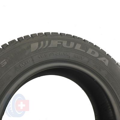 4. 2 x FULDA 185/70 R14 88T Kristall Montero Zima 6-7mm