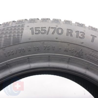 5. Opony 155/70 R13 2x CONTINENTAL 75T WinterContact TS 860 Zimowe 2023