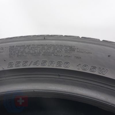 6. Opony 255/45 R20 2x BRIDGESTONE 105W XL Turanza T005 letnie 2022 6mm