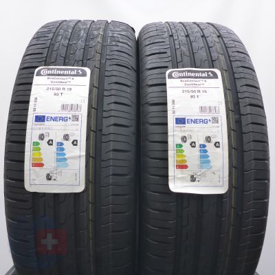 4. Opony 215/60 R19 4x CONTINENTAL 93T EcoContact 6 SEAL Letnie 2023 