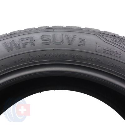 7. Opony 215/55 R18 4x NOKIAN 99V XL WR SUV3 Zimowe 2021 7,2-8mm