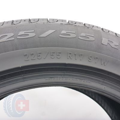 7. Opony 225/55 R17 2x PIRELLI 97W Cinturato P7 BMW Letnie 2018/19 7,2mm