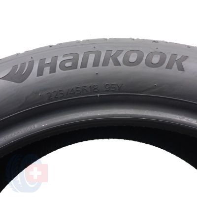 2. Opona 225/45 R18 1x HANKOOK 95Y XL Ventus evo Letnia 2023 Jak Nowa 