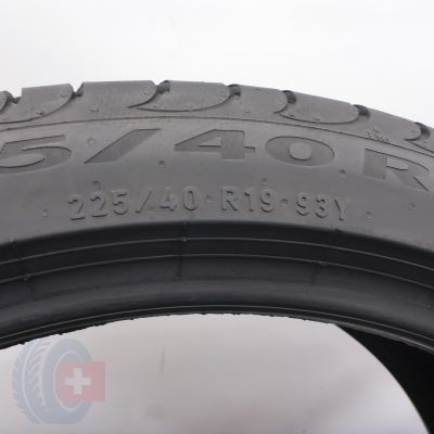 6. Opony 225/40 R19 4 x PIRELLI 93Y XL Powergy Letnie 2022 6,5-6,2mm