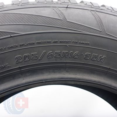 5. Opony 205/65 R16 2x FALKEN 95H Eurowinter Hs01 Zimowe 2023 6,5-7mm