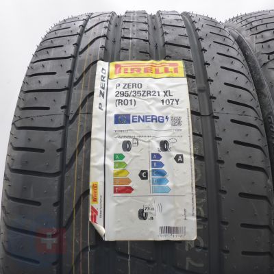 2. Opony 295/35 ZR21 2x PIRELLI 107Y XL P Zero R01 Letnie 2019
