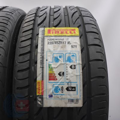 2. Opony 235/45 ZR17 2x PIRELLI 97V XL P Zero Nero Letnie 2019