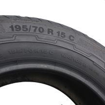 7. 4 x CONTINENTAL 195/70 R15 C 104/102R VancoEco Lato 5-7.5mm