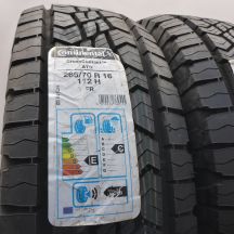 2. Opony 265/70 R16 4x CONTINENTAL 112H CrossContact ART Letnie M+S 2018/19 Nieużywane 