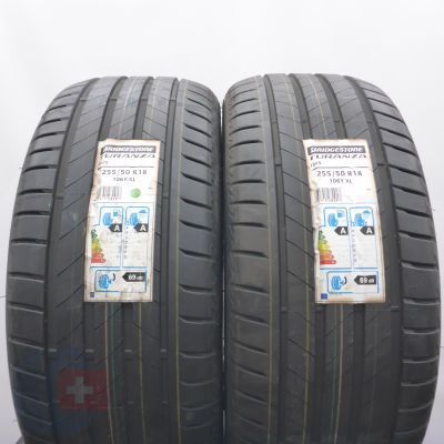 4. Opony 255/50 R18 4x BRIDGESTONE 106Y XL MO Turanza T005 Letnie 2020 Nieużywane