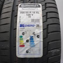 2. Opony 255/55 R18 2x CONTINENTAL 109Y XL PremiumContact6 Letnie 2022 Jak Nowe Nieużywane