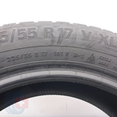 7. Opony 225/55 R17 2x CONTINENTAL 101V XL WinterContact TS 870 P Zimowe 2025 9-8,5mm