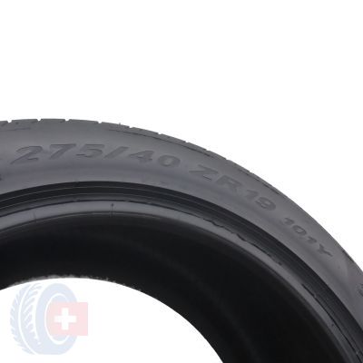 4. 2 x PIRELLI 275/40 ZR19 101Y P Zero Lato 5-6mm