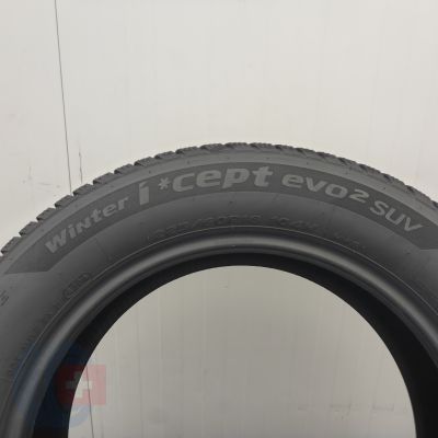 9. Opony 225/60 R18 2x HANKOOK 104H XL Winter iCept evo2 SUV W330A BMW Zimowe 2024 7,2-7,8mm