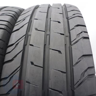 3. Opony 205/75 R16C 2x CONTINENTAL 113/111R ContiVanContact 200 Letnie 2022 9mm