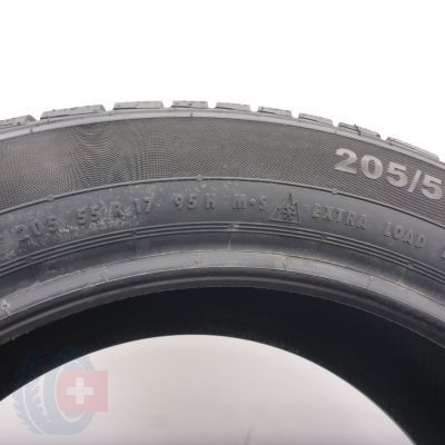 8. Opony 205/55 R17 4x CONTINENTAL 95H XL ContiWinterContact TS 830 P RFT BMW Zimowe 2024 