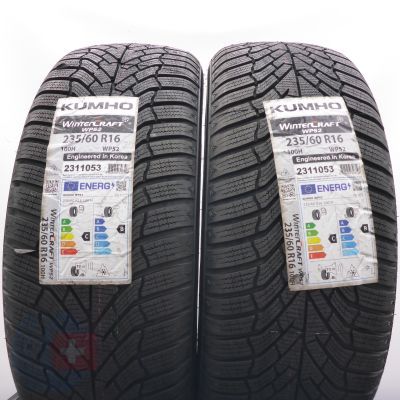 3. Opony 235/60 R16 2x KUMHO 100H Winter Caft Wp52 Zimowe 2024 
