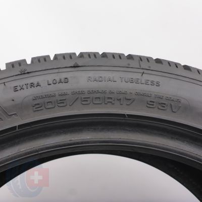 5. Opony 205/50 R17 2x DUNLOP 93V XL WinterSport 5 Zimowe 2023 6,8-7,2mm