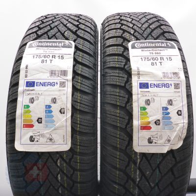 5. Opony 175/60 R15 4x CONTINENTAL 81T WinterContact TS 860 Zimowe 2023