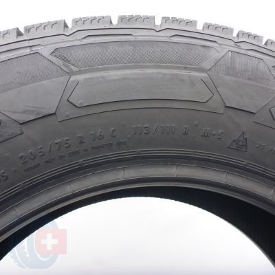 5. Opony 205/75 R16C 2x CONTINENTAL 113/111R VanContact Winter Zimowe 2024 6,8-7,2mm