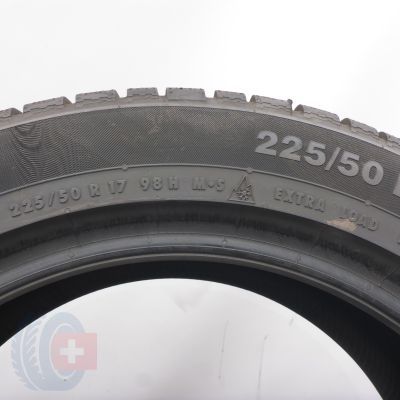 7. Opony 225/50 R17 2x CONTINENTAL 98H XL ContiWinterContact TS 830 P A0 Zimowe 2019 
