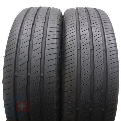 4. 4 x CONTINENTAL 195/70 R15 C 104/102R VancoEco Lato 5-7.5mm