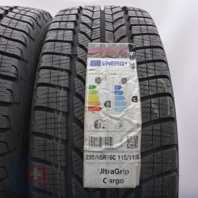 2. Opony 235/65 R16C 2x GOODYEAR 115/113S UltraGrip Cargo Zimowe 2022 