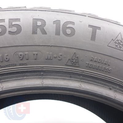 2. Opona 205/55 R16 1x CONTINENTAL 91T WinterContact Ts870 Zimowa 2021 8mm