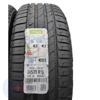 2. Opony 245/70 R16 4x NOKIAN 111H XL Line SUV Letnie 2016 NIeużywane 