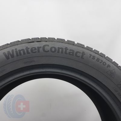5. Opony 235/55 R19 2x CONTINENTAL 105T XL WinterContact TS 870 P Zimowe 2023 8mm