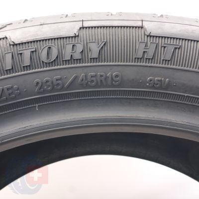 4. Opony 235/45 R19 2x GOODYEAR 95V Wrangler Letnie 2020, 2023 Jak Nowe Nieużywane